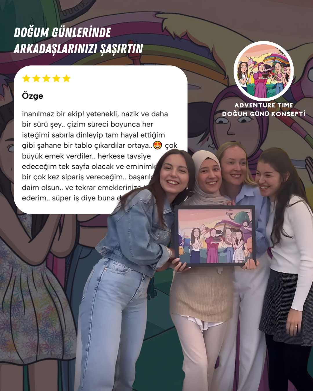 Hediye fikri: Fotoğraftan çizimle hazırlanan kişiye özel tablo