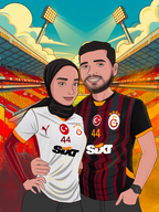 Taraftar Tabloları | Kişiye Özel El Çizimi